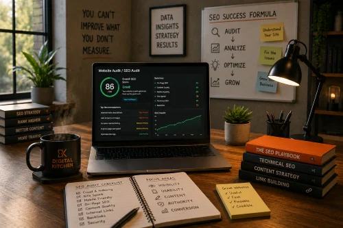 Automated Growth Check tool for Business Insight, practical website and SEO suggestions to improve visibility